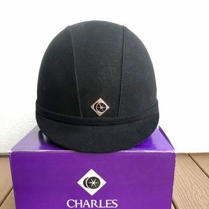 Charles Owen GR8 7 1/4 (59) Black Helmet